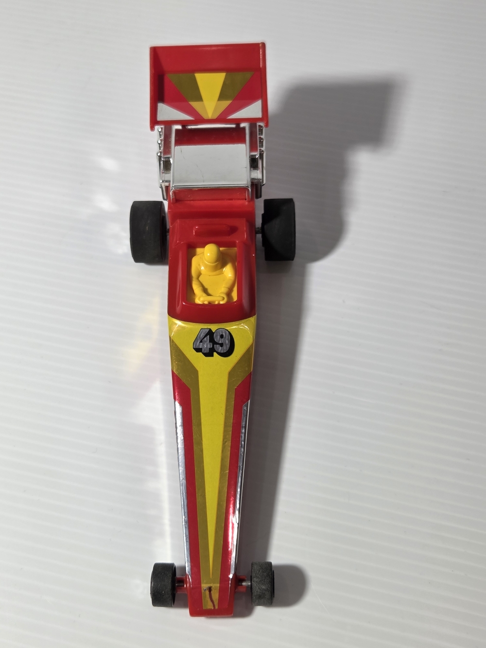 Tonka Quicksilver Dragster Car Racing Toy with Driver